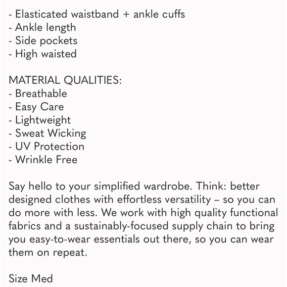 ADAY Pack It Up Pant in Cloud M - Picture 10 of 11